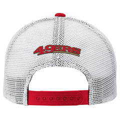 San Francisco 49ers Preschool Core Lockup Trucker Adjustable hat Scarlet
