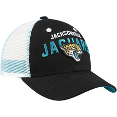 Jacksonville Jaguars Preschool Core Lockup Trucker Adjustable hat Black