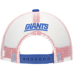 New York Giants Preschool Core Lockup Trucker Adjustable hat Royal