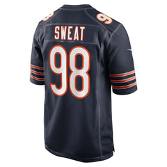 Montez Sweat Chicago Bears Game Jersey Navy