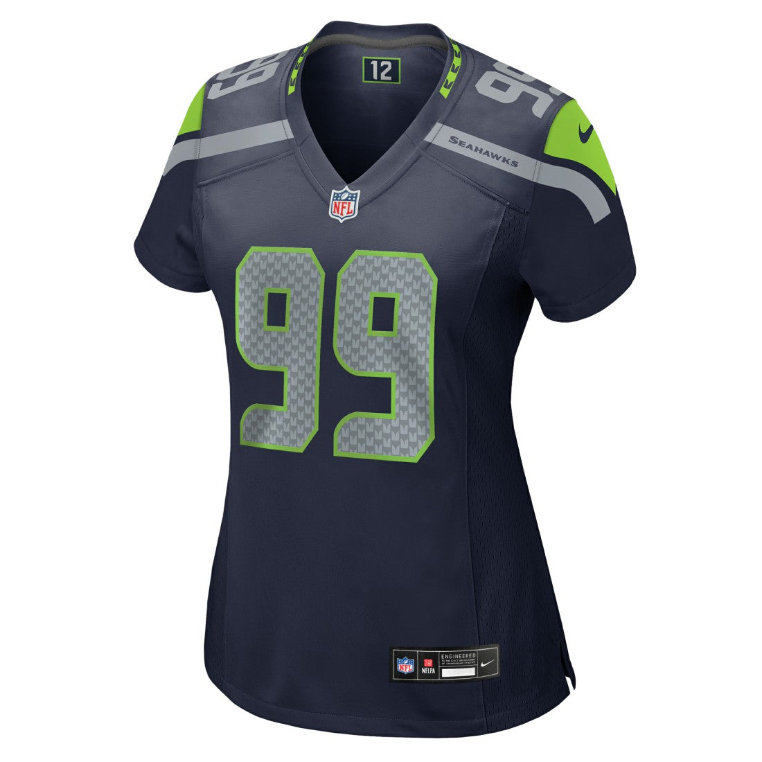 Leonard Williams Seattle Seahawks Women's Team Game Jersey College College Navy
