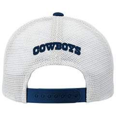 Dallas Cowboys Youth Core Lockup Trucker Adjustable Hat Navy