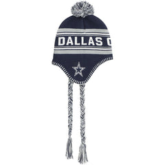 Dallas Cowboys Preschool Jacquard Tassel Knit Hat with Pom Navy