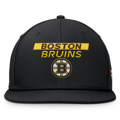 NHL Boston Bruins Fanatics Authentic Pro Prime Snapback Hat - Black