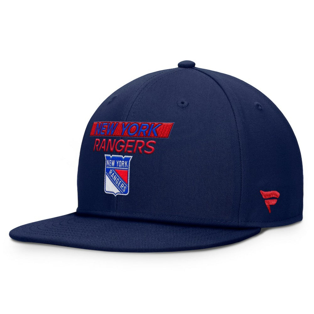 NHL New York Rangers Fanatics Authentic Pro Prime Snapback Hat - Navy