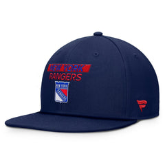 NHL New York Rangers Fanatics Authentic Pro Prime Snapback Hat - Navy