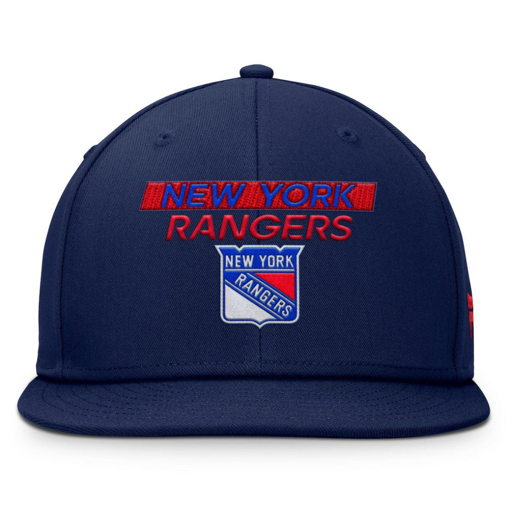 NHL New York Rangers Fanatics Authentic Pro Prime Snapback Hat - Navy