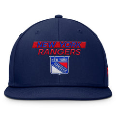 NHL New York Rangers Fanatics Authentic Pro Prime Snapback Hat - Navy