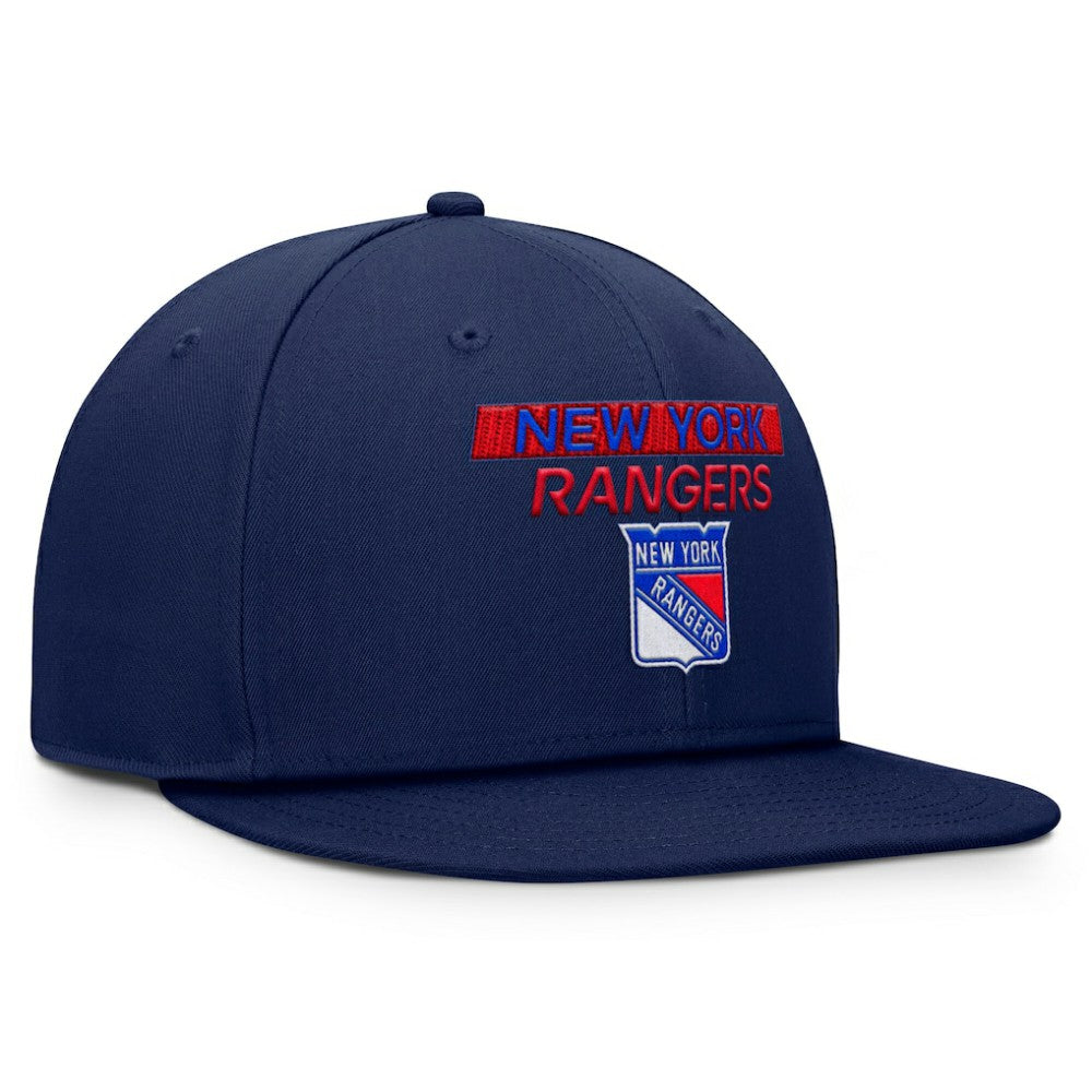 NHL New York Rangers Fanatics Authentic Pro Prime Snapback Hat - Navy