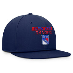 NHL New York Rangers Fanatics Authentic Pro Prime Snapback Hat - Navy