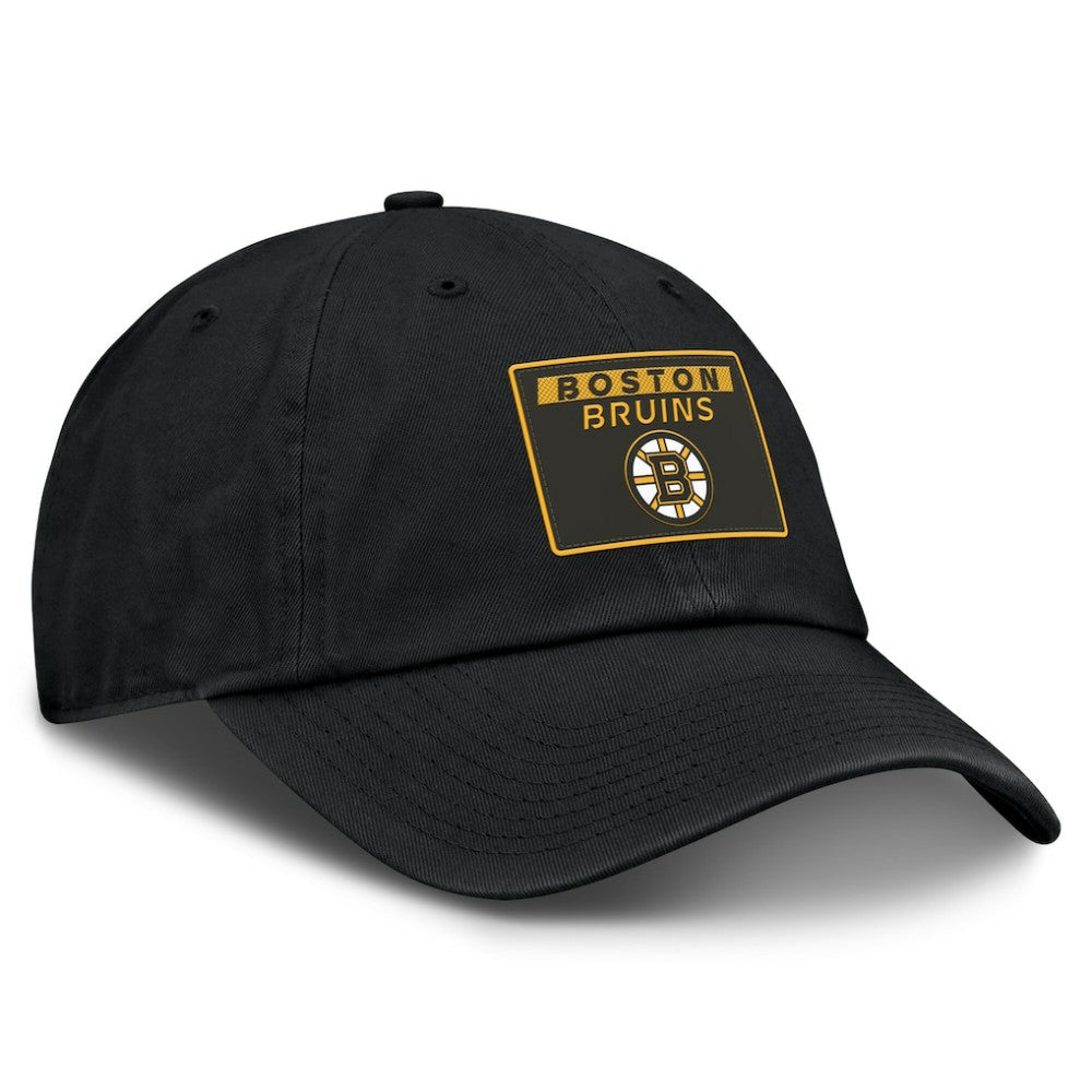 NHL Boston Bruins Fanatics Authentic Pro Prime Adjustable Hat - Black