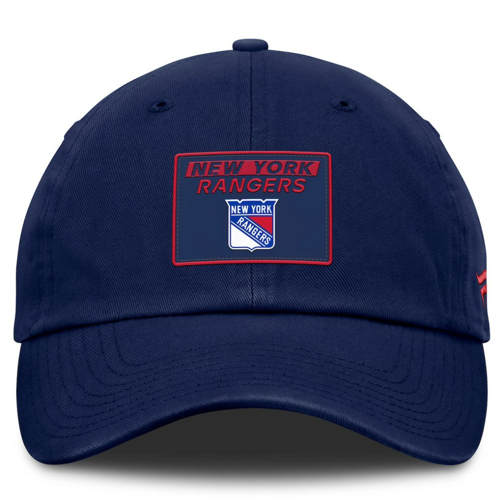 NHL New York Rangers Fanatics Authentic Pro Prime Adjustable Hat - Navy