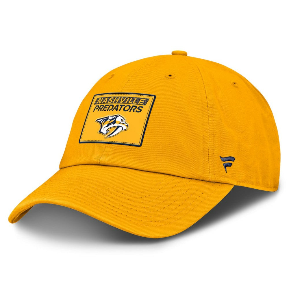 NHL Nashville Predators Fanatics Authentic Pro Prime Adjustable Hat - Gold