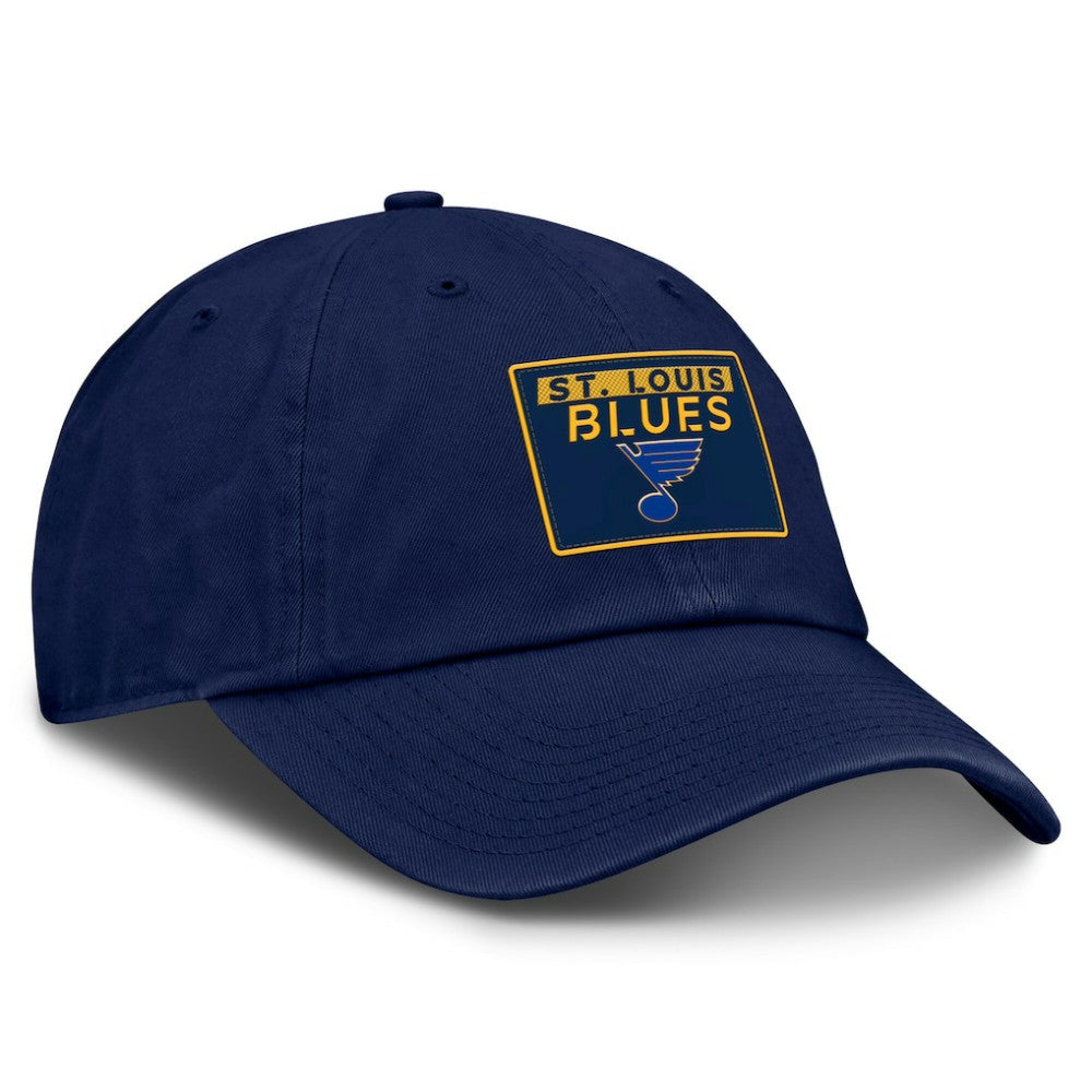 NHL St. Louis Blues Fanatics Authentic Pro Prime Adjustable Hat - Navy