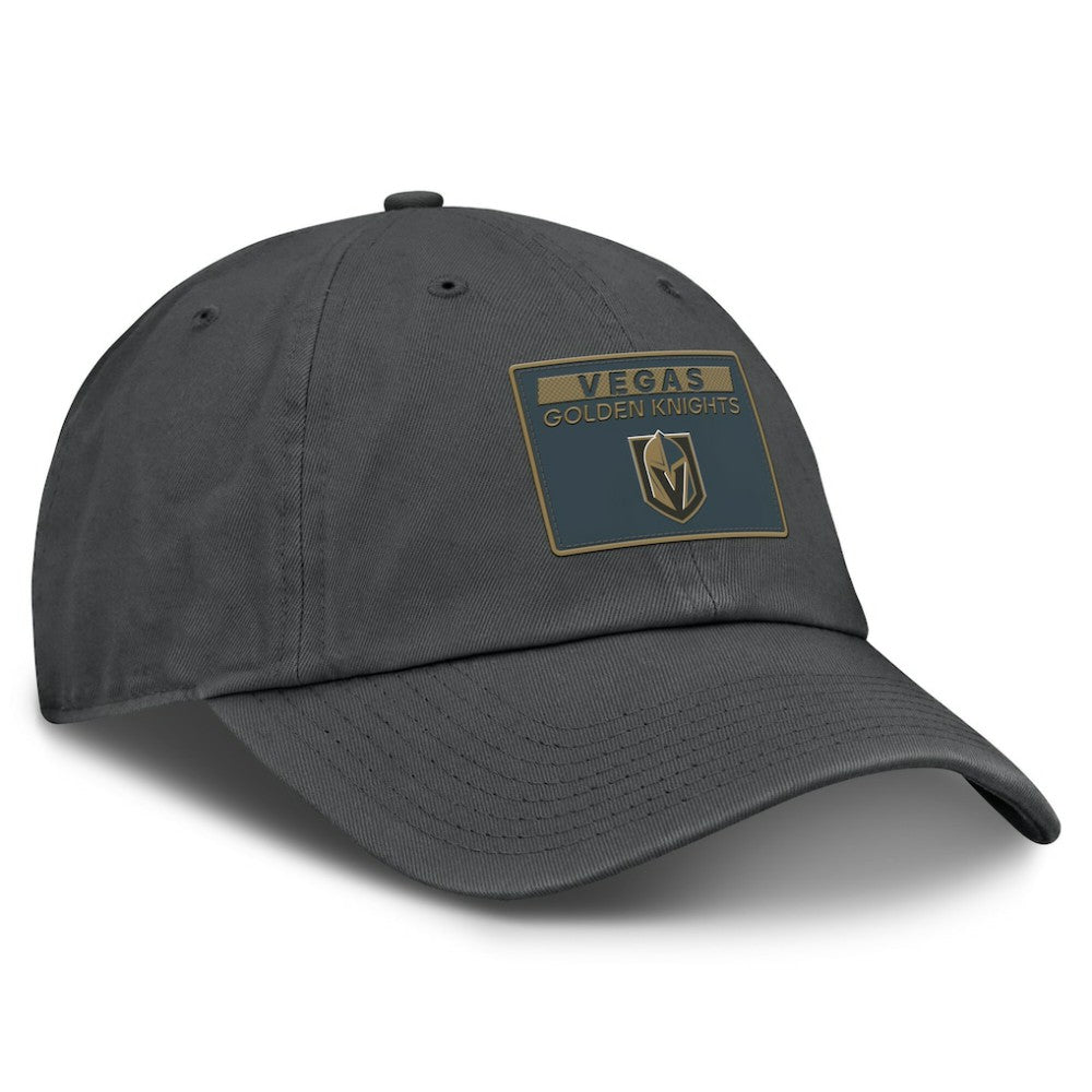 NHL Vegas Golden Knights Fanatics Authentic Pro Prime Adjustable Hat - Gray