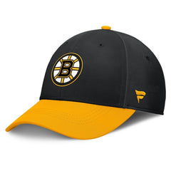 NHL Boston Bruins Fanatics Authentic Pro Rink Flex Hat - Black/Gold