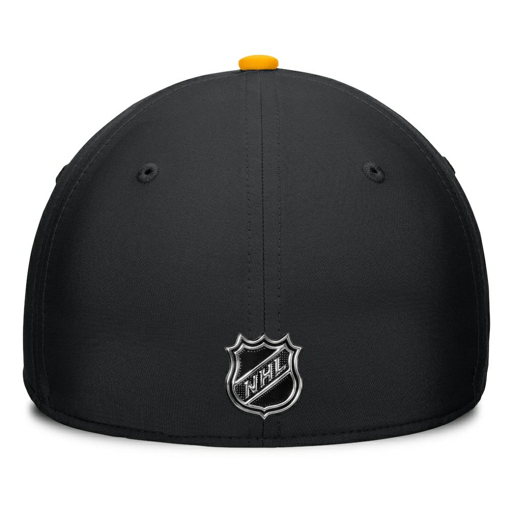 NHL Boston Bruins Fanatics Authentic Pro Rink Flex Hat - Black/Gold