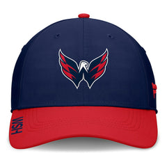NHL Washington Capitals Fanatics Authentic Pro Rink Flex Hat - Navy/Red