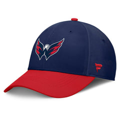 NHL Washington Capitals Fanatics Authentic Pro Rink Flex Hat - Navy/Red