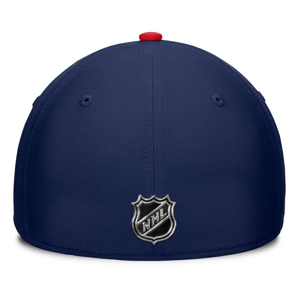 NHL Washington Capitals Fanatics Authentic Pro Rink Flex Hat - Navy/Red