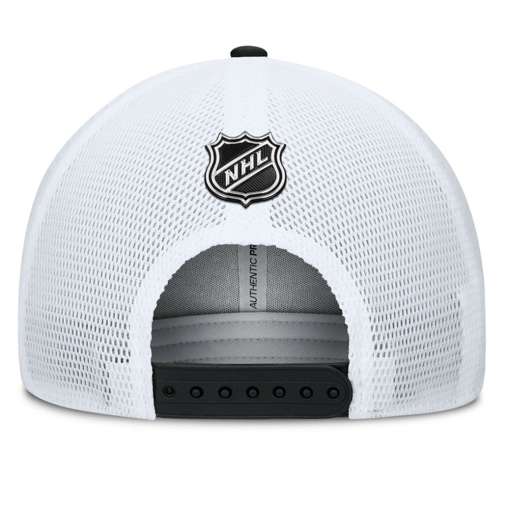 NHL Boston Bruins Fanatics Authentic Pro A-Frame Rink Adjustable Hat - Black/Gold