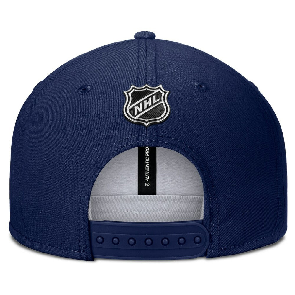 NHL New York Rangers Fanatics Authentic Pro Rink Snapback Hat - Navy