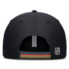 NHL Vegas Golden Knights Fanatics Authentic Pro Ripstop Adjustable Hat - Gray/Black