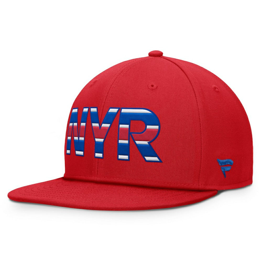 NHL New York Rangers Fanatics Authentic Pro Team Rink Snapback Hat - Red