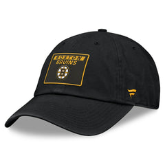 NHL Boston Bruins Fanatics Women's Authentic Pro Rink Adjustable Hat - Black