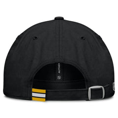 NHL Boston Bruins Fanatics Women's Authentic Pro Rink Adjustable Hat - Black