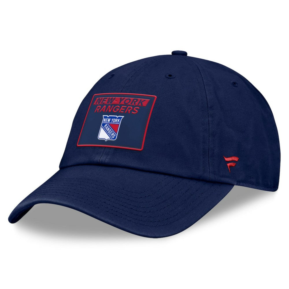 NHL New York Rangers Fanatics Women's Authentic Pro Rink Adjustable Hat - Navy