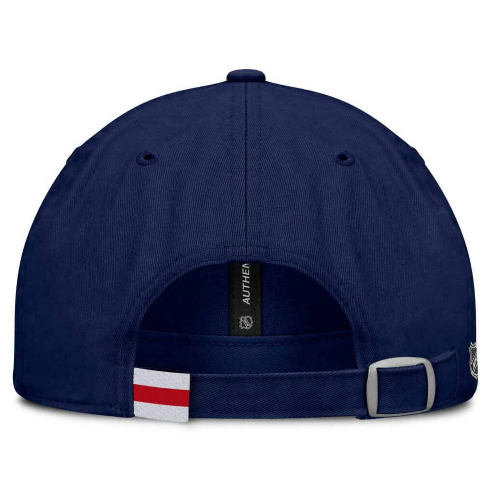 NHL New York Rangers Fanatics Women's Authentic Pro Rink Adjustable Hat - Navy