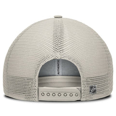 NHL Boston Bruins Fanatics Women's Authentic Pro Road Trucker Adjustable Hat - Tan