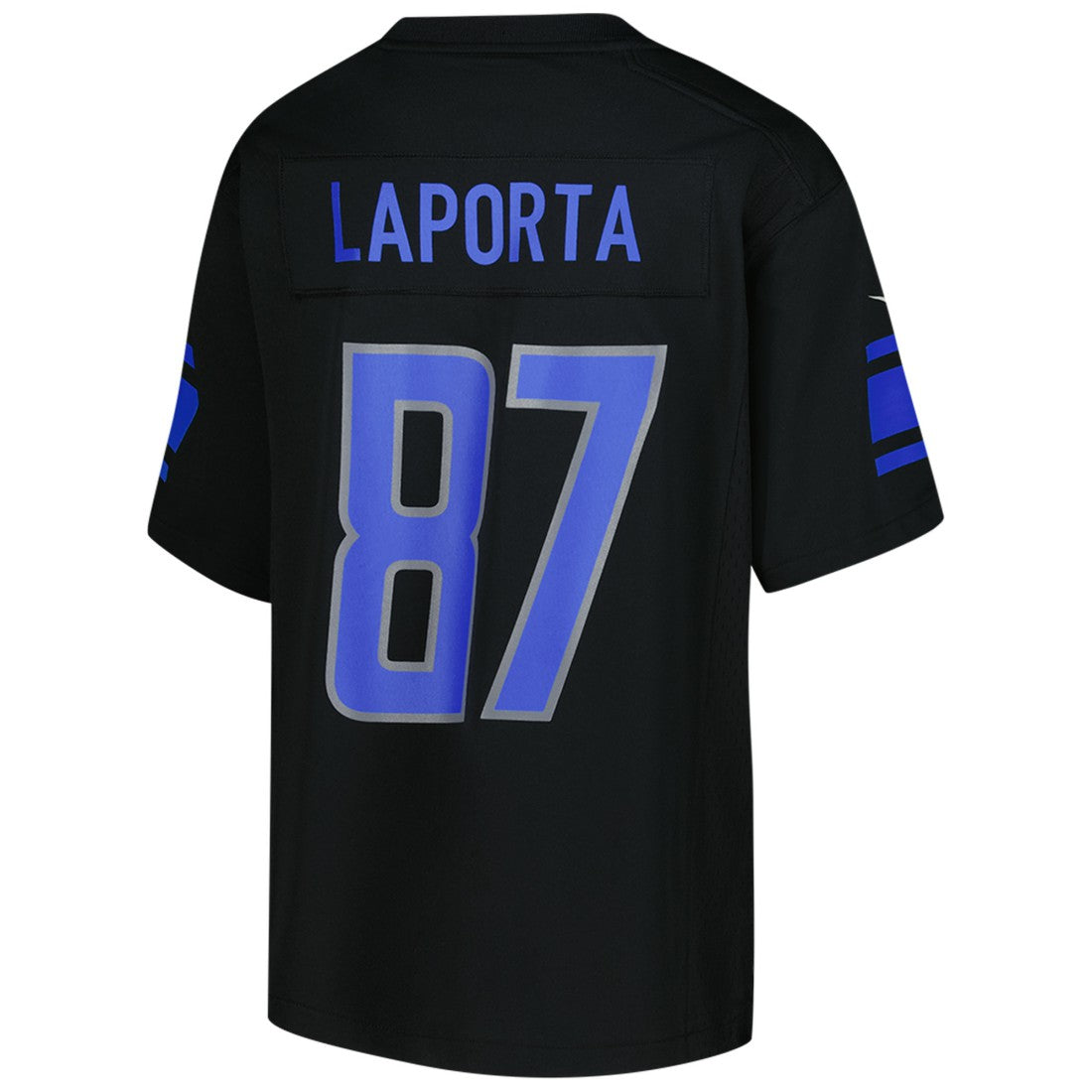 Sam LaPorta Detroit Lions Youth Game Jersey Black