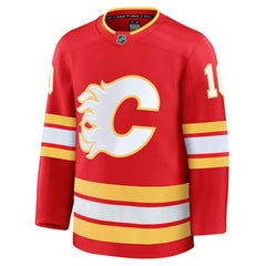 NHL Jonathan Huberdeau Calgary Flames Fanatics Home Premium Jersey - Red