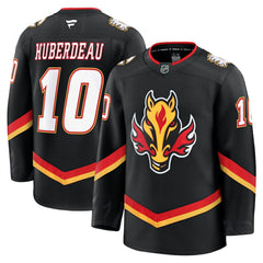 NHL Jonathan Huberdeau Calgary Flames Fanatics Alternate Premium Jersey - Black