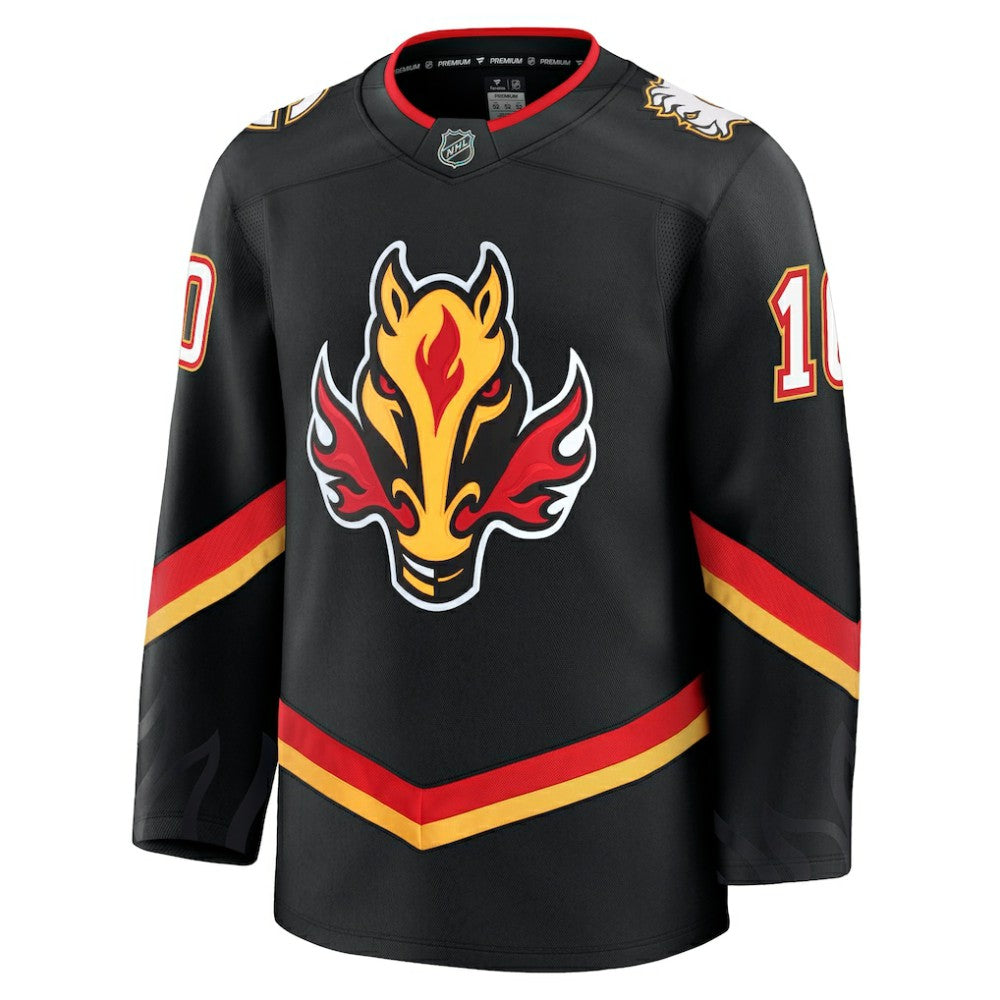 NHL Jonathan Huberdeau Calgary Flames Fanatics Alternate Premium Jersey - Black
