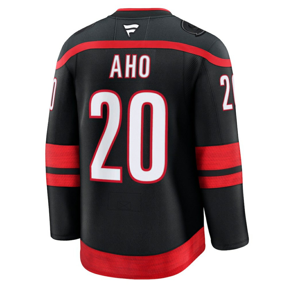 NHL Sebastian Aho Carolina Hurricanes Fanatics Home Premium Jersey - Black