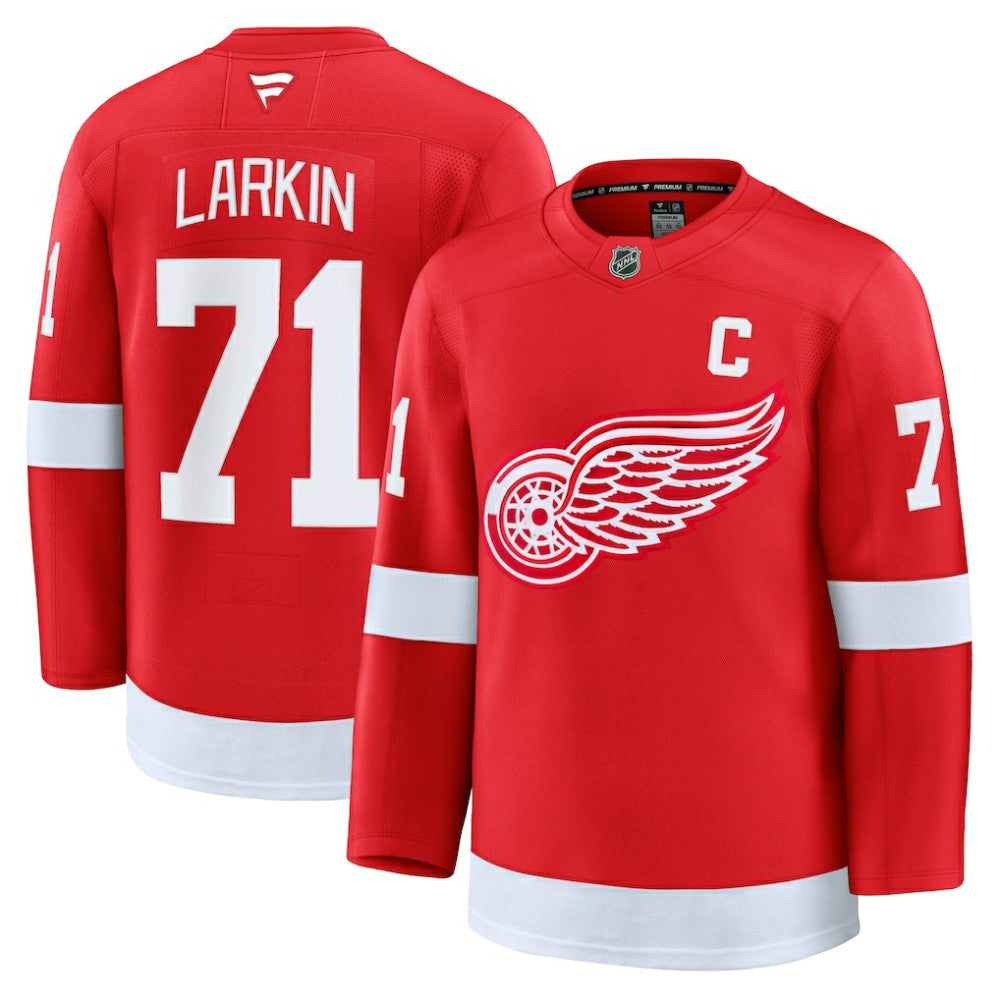 NHL Dylan Larkin Detroit Red Wings Fanatics Home Premium Jersey - Red