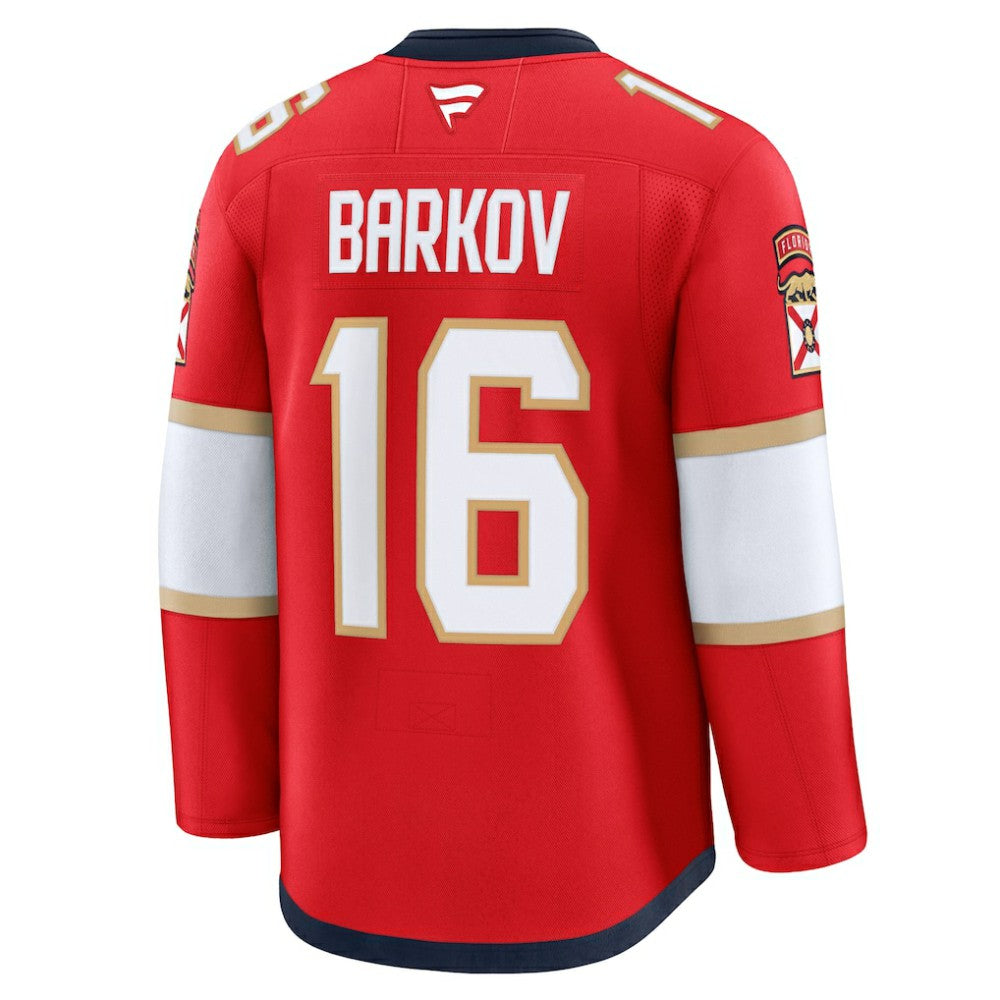 NHL Aleksander Barkov Florida Panthers Fanatics Home Premium Jersey - Red