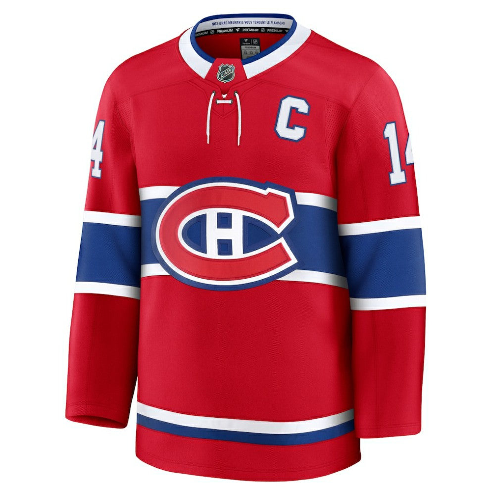 NHL Nick Suzuki Montreal Canadiens Fanatics Home Premium Jersey - Red