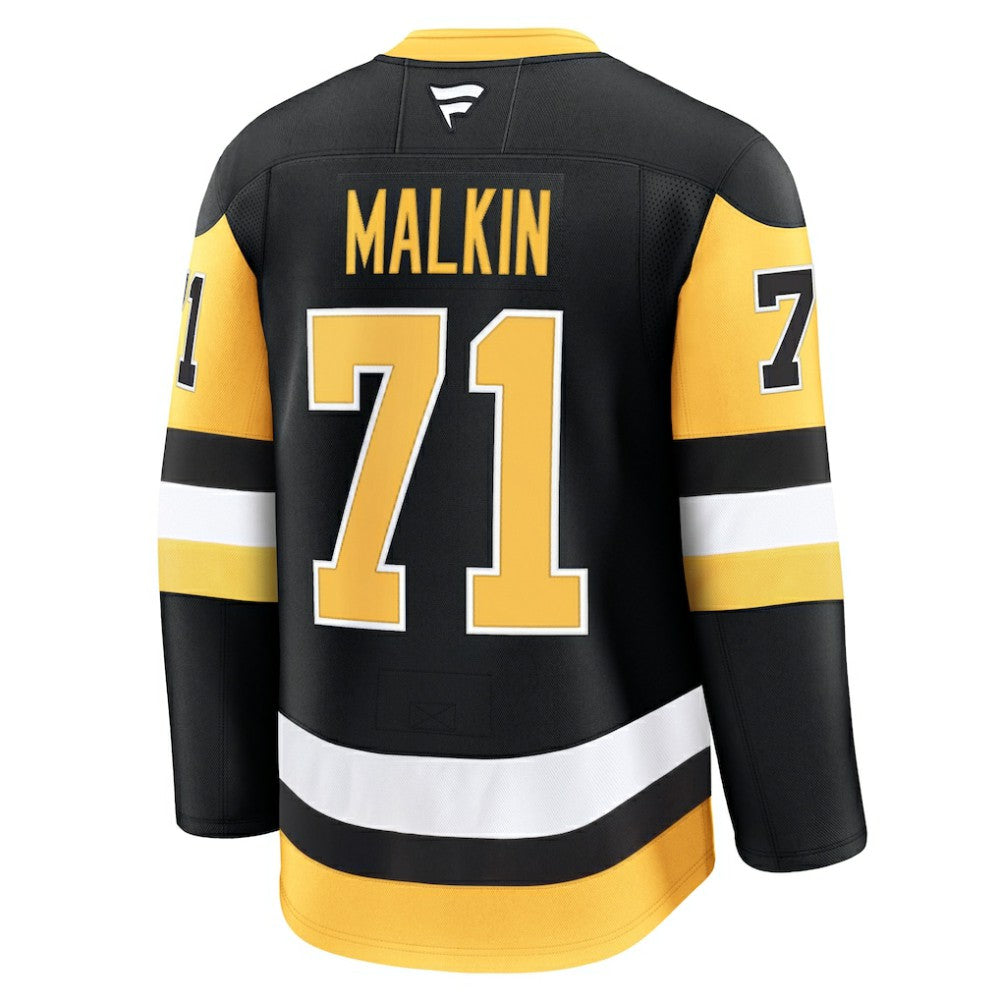NHL Evgeni Malkin Pittsburgh Penguins Fanatics Home Premium Jersey - Black
