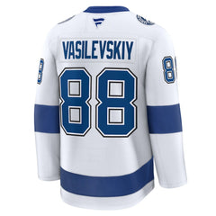 NHL Andrei Vasilevskiy Tampa Bay Lightning Fanatics Away Premium Jersey - White