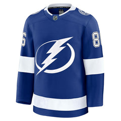 NHL Nikita Kucherov Tampa Bay Lightning Fanatics Home Premium Jersey - Blue