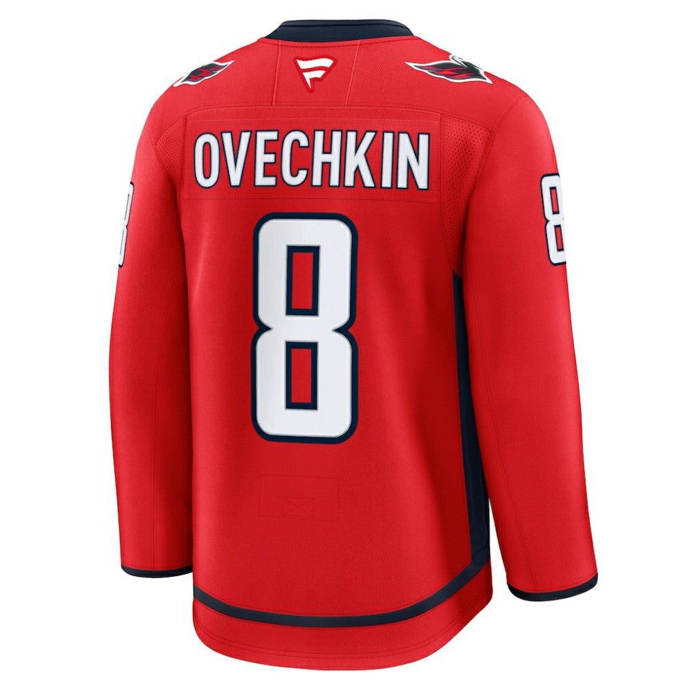 NHL Alexander Ovechkin Washington Capitals Fanatics Home Premium Jersey - Red