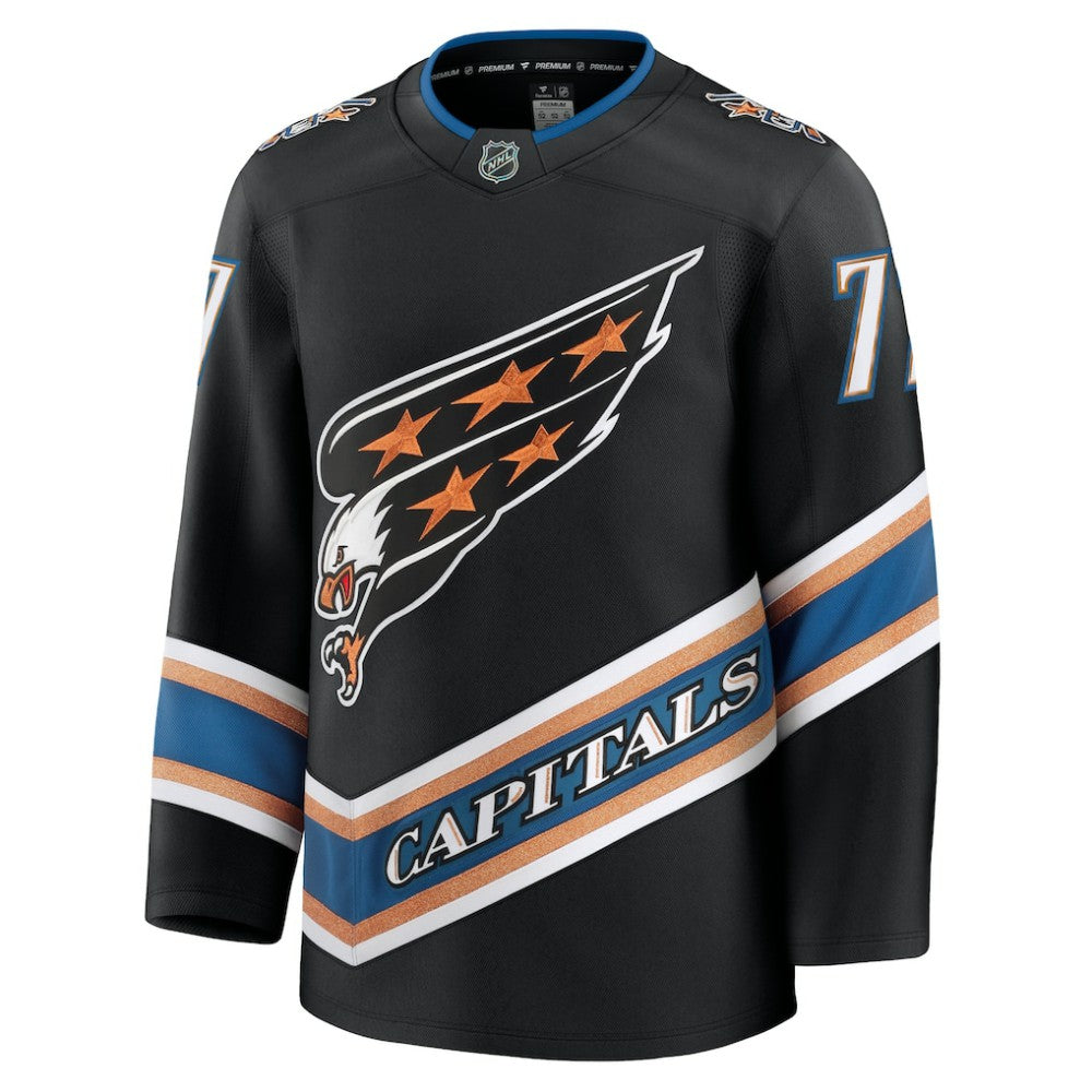 NHL TJ Oshie Washington Capitals Fanatics Alternate 50th Anniversary Premium Jersey - Black
