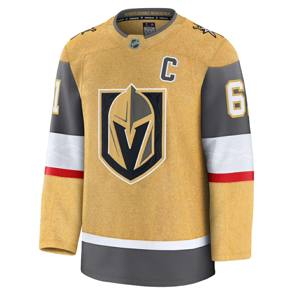 NHL Mark Stone Vegas Golden Knights Fanatics Home Premium Jersey - Gold