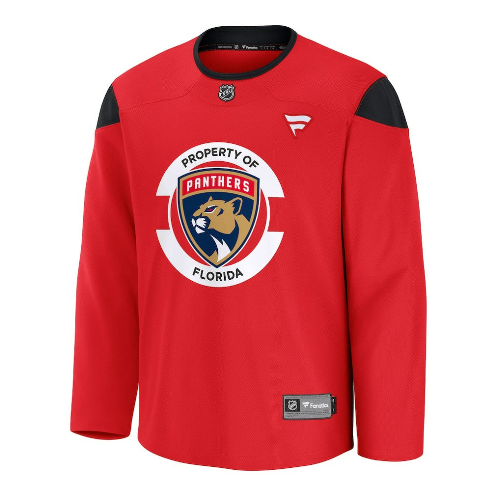 NHL Florida Panthers Fanatics Practice Jersey - Red