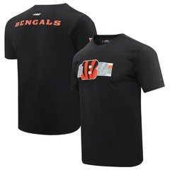 Cincinnati Bengals Pro Standard Retro Striper T-Shirt Black