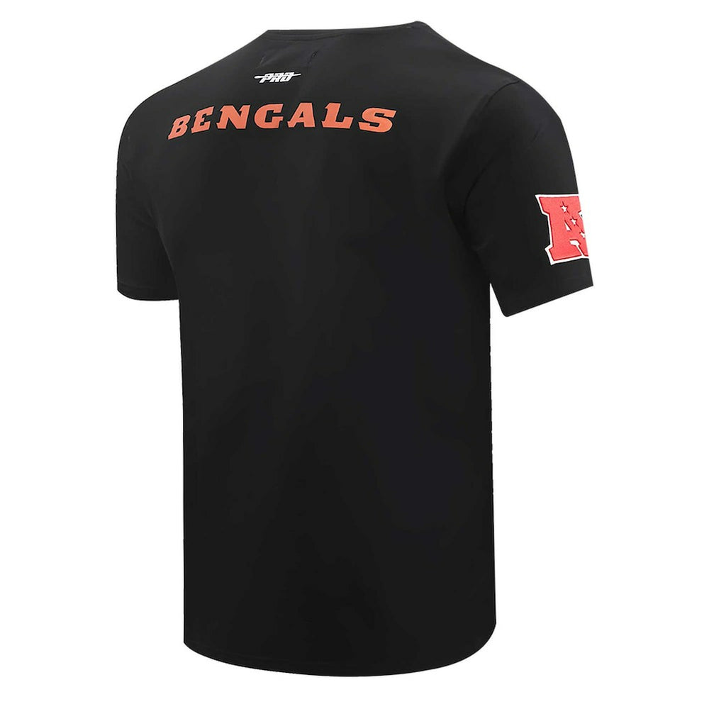 Cincinnati Bengals Pro Standard Retro Striper T-Shirt Black